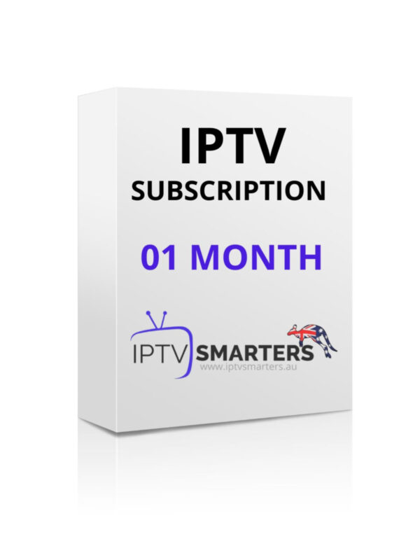 01 Months IPTV Subscription